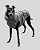 COLETE DE GALGO ASPEN CINZA - sob encomenda - Imagem 1