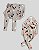 CACHARREL DE GALGO CREPE POLO MARROM BOLAS - Imagem 3