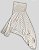 CACHARREL DE GALGO LUME WHITE BLACK POA - Imagem 1