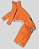 MACACAO CUDDLE LARANJA NEON - Imagem 1