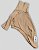 CACHARREL DE GALGO ALGODY CAN BROWN CLEAN - Imagem 1