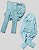 BLUSA DE GALGO CONFY TURQUESA MESCLA - Imagem 2