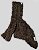 BLUSA DE GALGO ALASKA BROWN TRABALHADO GIRA - Imagem 1