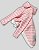 BLUSA DE GALGO CONFY POLO ROSA CLEAN LINE BRANCO - Imagem 2