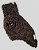 COLETE DE GALGO ALASKA FOFO BROWN TRAB - Imagem 1