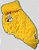 COLETE DE GALGO NY POLO AMARELO PUNHO AMARELO - Imagem 1