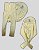 CACHARREL DE GALGO ALGODY CAN YELLOW CLEAN - Imagem 2