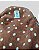 PIJAMA DE GALGO BLUSA CHAMONIX BROWN POA BRANCO - Imagem 3