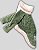BLUSA DE GALGO CHAMONIX POLO ESCAMA GREEN N WHITE - Imagem 1