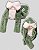 BLUSA DE GALGO CHAMONIX POLO ESCAMA GREEN N WHITE - Imagem 3