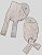 CACHARREL DE GALGO ALGODY LINE ROSA CLEAN - Imagem 2