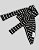 CACHARREL DE GALGO ALGODY POLO BLACK LINE WHITE - Imagem 2