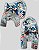 PIJAMA DE GALGO CASACO CHAMONIX CAPITAO AMERICA - Imagem 2