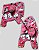 PIJAMA DE GALGO CASACO CHAMONIX CORAL HELLO KITTY - Imagem 3