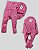 BLUSA DE GALGO CONFORT PINK MESCLA - Imagem 2