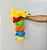 BRINQUEDO DE PELUCIA COM APITO CENTOPEIA COLORIDA - Imagem 2