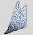 BANDANA DE GALGO ALGODY FLOWER BLUE - Imagem 4
