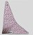 BANDANA DE GALGO ALGODY FLOWER PINK - Imagem 1