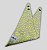 BANDANA DE GALGO LUXE ONÇA AMARELO NEON - Imagem 3