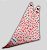 BANDANA DE GALGO LUXE ONÇA LARANJA NEON - Imagem 3