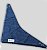 BANDANA DE GALGO LUXE JEANS FRANJAS - Imagem 1
