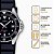 Relógio Casio Masculino Duro 38mm Bisel Preto Pulseira de Borracha MDV-10-1A1VDF-SC - Imagem 3
