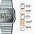 Relógio Casio Feminino Vintage Slim Prateado Digital A700WEV-7ADF-SC - Imagem 3