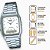 Relógio Casio Anadigi Prateado Fundo Branco AQ-230A-7DMQ - Imagem 3