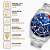 Relógio Orient Masculino Pepsi Solartech Cronógrafo Prateado MBSSC270D1SX - Imagem 2