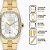 Relógio Orient Masculino Retangular Dourado LGSS1020S1KX - Imagem 3