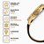Relógio Mondaine Masculino Analógico Pulseira de Couro Preta 99740GPMVDH2 - Imagem 3