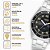 Relógio Orient Masculino SolarTech Aço Prateado MBSS0010G2SX - Imagem 2