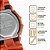 Relógio Casio Masculino Digital G-Shock Laranja GD-010-4DR - Imagem 4