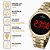 Relógio Champion Feminino Dourado Led CH40115H - Imagem 2