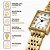 Relógio Mondaine Feminino Analógico Dourado 32378LPMVDE1 - Imagem 3