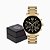 Relógio Technos Masculino Cronógrafo Dourado Fundo Preto JS25BCD1D - Imagem 5