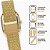 Relógio Technos Feminino Fundo Dourado Pulseira Esteirinha 2035NAX1D - Imagem 3