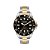 Relógio Mondaine Masculino Fundo Preto Pulseira Bicolor 32549GPMVBE3 - Imagem 1