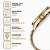 Relógio Mondaine Masculino Pulseira de Aço Dourado 32567GPMVDE1 - Imagem 3