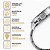 Relógio Mondaine Masculino Fundo Preto Aço Prateado 99660G0MVNE1 - Imagem 3