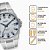 Relógio Orient Masculino Analógico Prata MBSS1369S1SX - Imagem 3