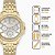 Relógio Technos Feminino Dourado St. Moritz Com Zircônias Multifunção 6P29AMF/1K - Imagem 3
