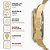 Relógio Technos Masculino Automático Aço Dourado 8205ON/1K - Imagem 2