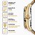 Relógio Technos Masculino Automático Dourado 8205OZ/1A - Imagem 2