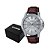 Relógio Casio Masculino Puls.de Couro Marrom MTP-V004L-7CUDF-SC - Imagem 5
