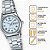 Relógio Casio Feminino Analógico Prata LTP-V006D-2BUDF-SC - Imagem 3