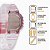 Relógio Casio Feminino Digital Rosa Puls. Transparente LA-20WHS-4ADF-SC - Imagem 4