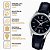Relógio Casio Feminino Preto de Couro LTP-V005L-1BUDF-SC - Imagem 3