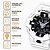 Relógio G-Shock Masculino Anadigi Branco GA-700-7ADR - Imagem 2