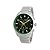 Relógio Magnum Masculino Aço com Fundo Verde MA35182G - Imagem 1